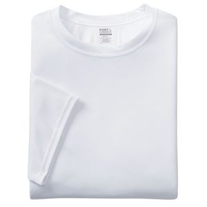 White Blank Folded View