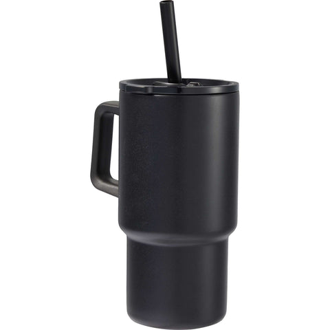 Summit 18oz Recycled Vacuum Insulated Mug w/ Straw