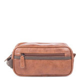 000888 Bugatti Valentino Toiletry Kit - Vegan Leather