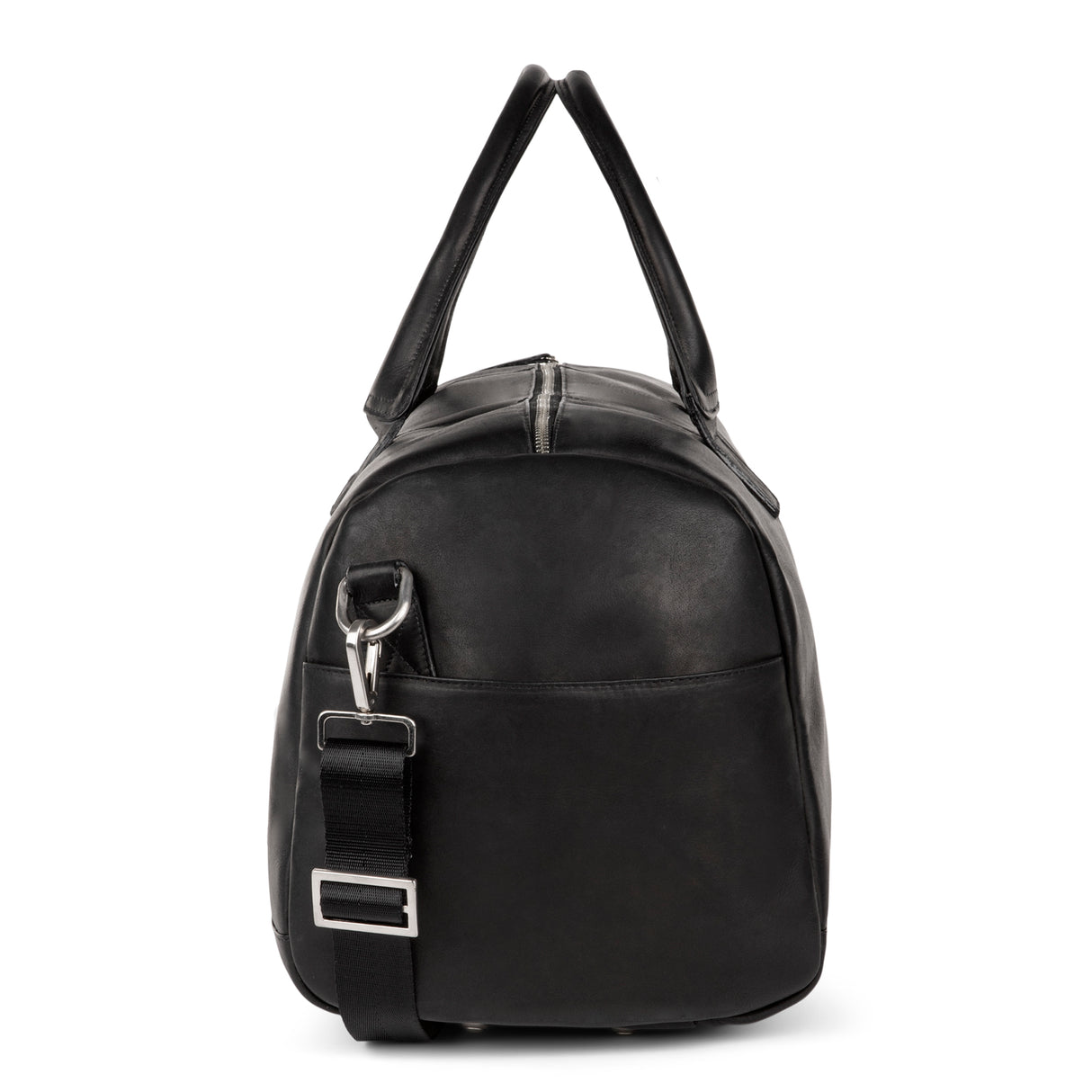 Bugatti Sartoria Leather Duffle bag - Black