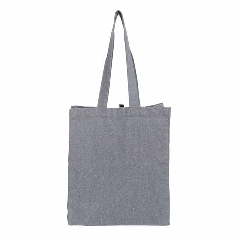 Eco-Friendly Recycled Cotton Grocery Tote Bag 7oz