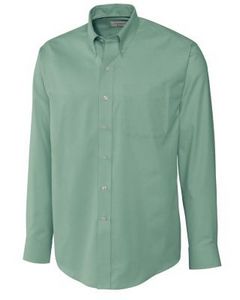 Cutter & Buck Epic Easy Care Nailshead Mens Long Sleeve Dress Shirt