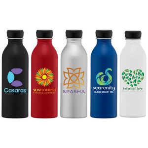 Rio Grande - 18 oz. Single Wall Aluminum Water Bottle - ColorJet