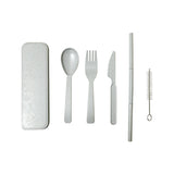 Wheat Fiber Utensil Case Set