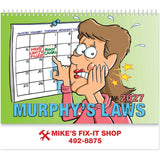 Murphys Law Spiral Wall Calendar