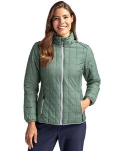 Cutter & Buck Rainier PrimaLoft? Womens Eco Insulated Full Zip Puffer Jacket