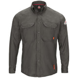 Bulwark® Men's FR iQ Series® Long Sleeve Comfort Woven Lightweight Shirt