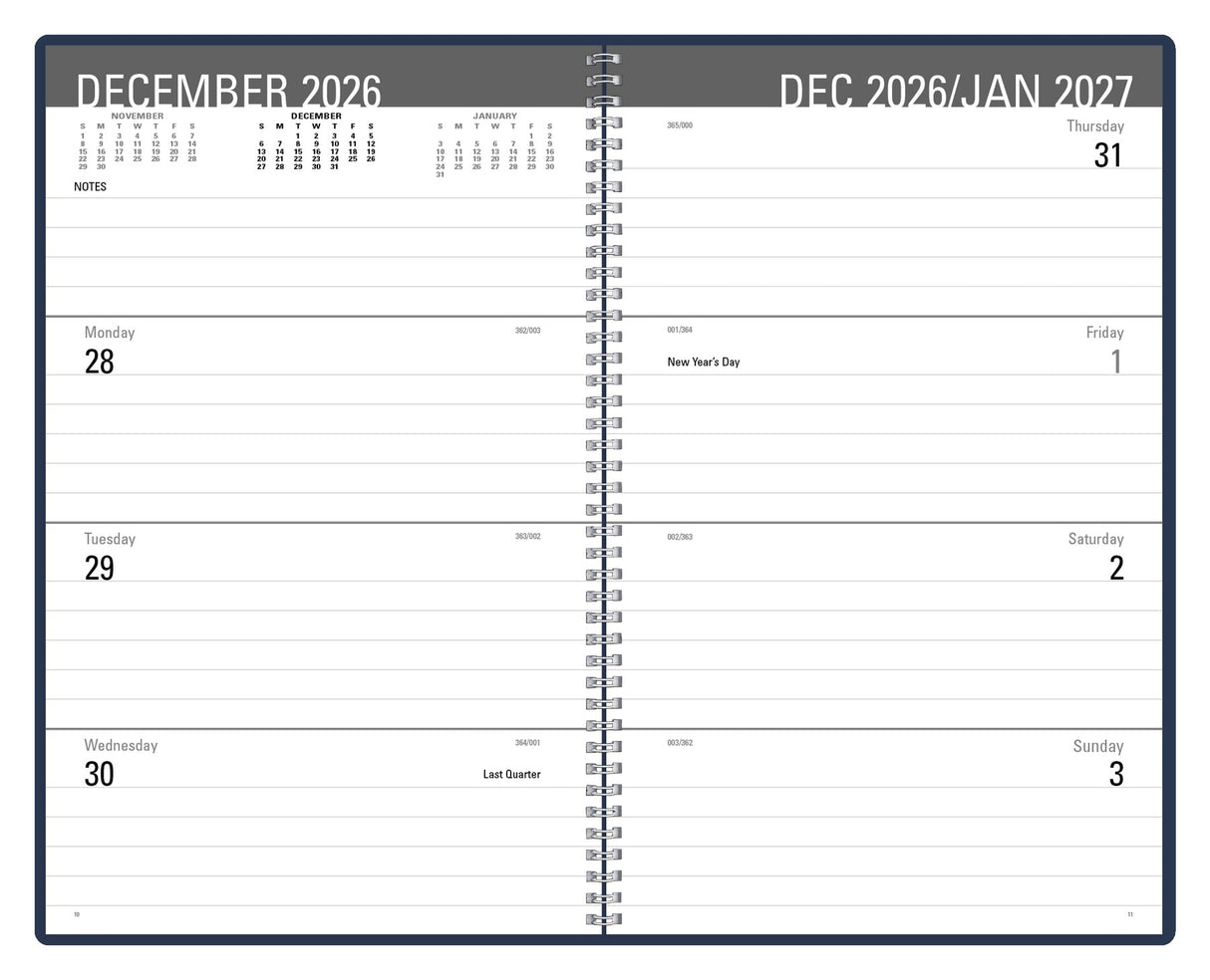 Triumph Calendars Classic Weekly Desk Planner open image