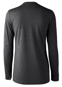 Charcoal Heather Gray Blank Back