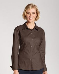 Cutter & Buck Epic Easy Care Nailshead Womens Long Sleeve Dress Shirt