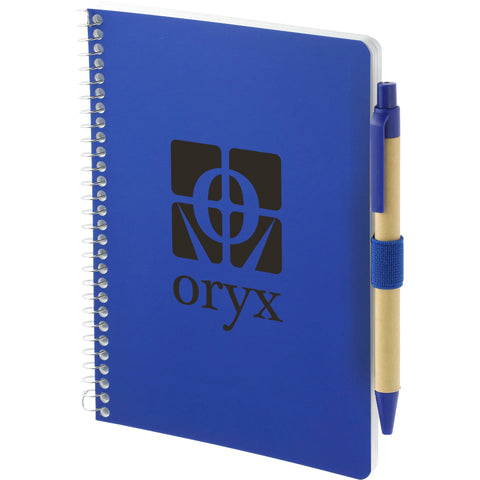 5'' x 7'' FSC® Mix Spiral Notebook with Pen