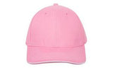 Brushed Heavy Cotton Cap with Contrast Stitching & Open Lip Sandwich