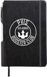 6'' x 8.5'' FSC® Mix Viola Bound Notebook with Pen