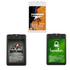 18 Ml. Credit Card Style Hand Sanitizer Spray