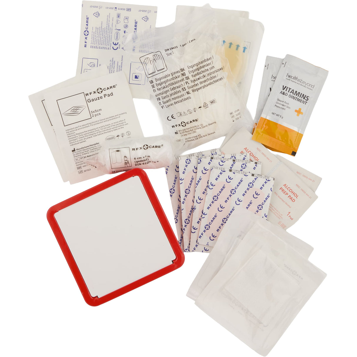 30-Piece First Aid Kit with Tin Case