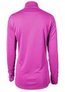 Zorrel® Ladies Boston Syntrel™ ¼-Zip Interlock Pullover Shirt