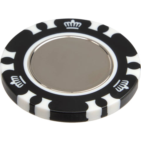 Recycled Poker Chip w/ Metal Ballmarker