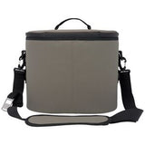 Olive Green/Black Blank Back View