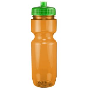 Orange/Translucent Green Lid Blank