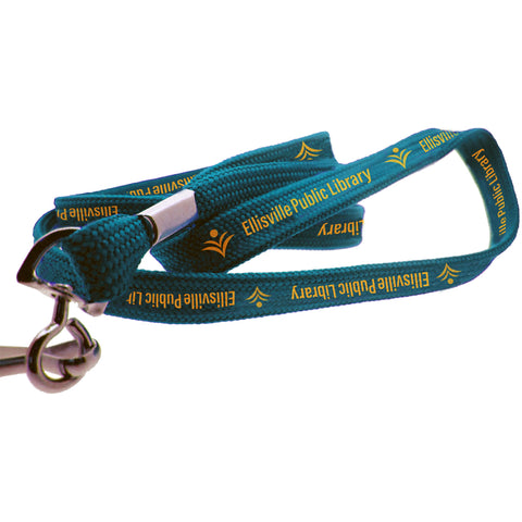Silkscreened Tubular Polyester Lanyard - 5/8