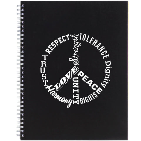 8.5'' x 11'' FSC® Mix Remark 5-subject Notebook