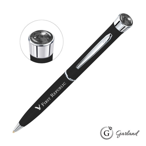Garland? Color Matte Aura Twist Pen - Chrome