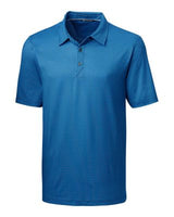 Cutter & Buck Pike Mini Pennant Print Stretch Mens Polo
