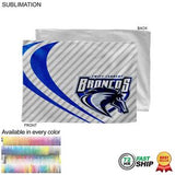 72 Hr Fast Ship - Microfiber Dri-Lite Terry Rally, Sports, Skate Towel, 12x18 Sublimated