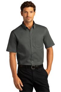 Port Authority® Short Sleeve SuperPro™ React™ Twill Shirt