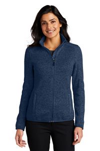 Port Authority® Ladies' Sweater Fleece Jacket