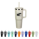 SENSO® Summit 40 oz Insulated Stainless Steel Travel Mug with Press-In Straw