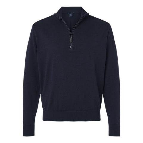 Devon & Jones Men's New Classics Quarter-Zip Sweater