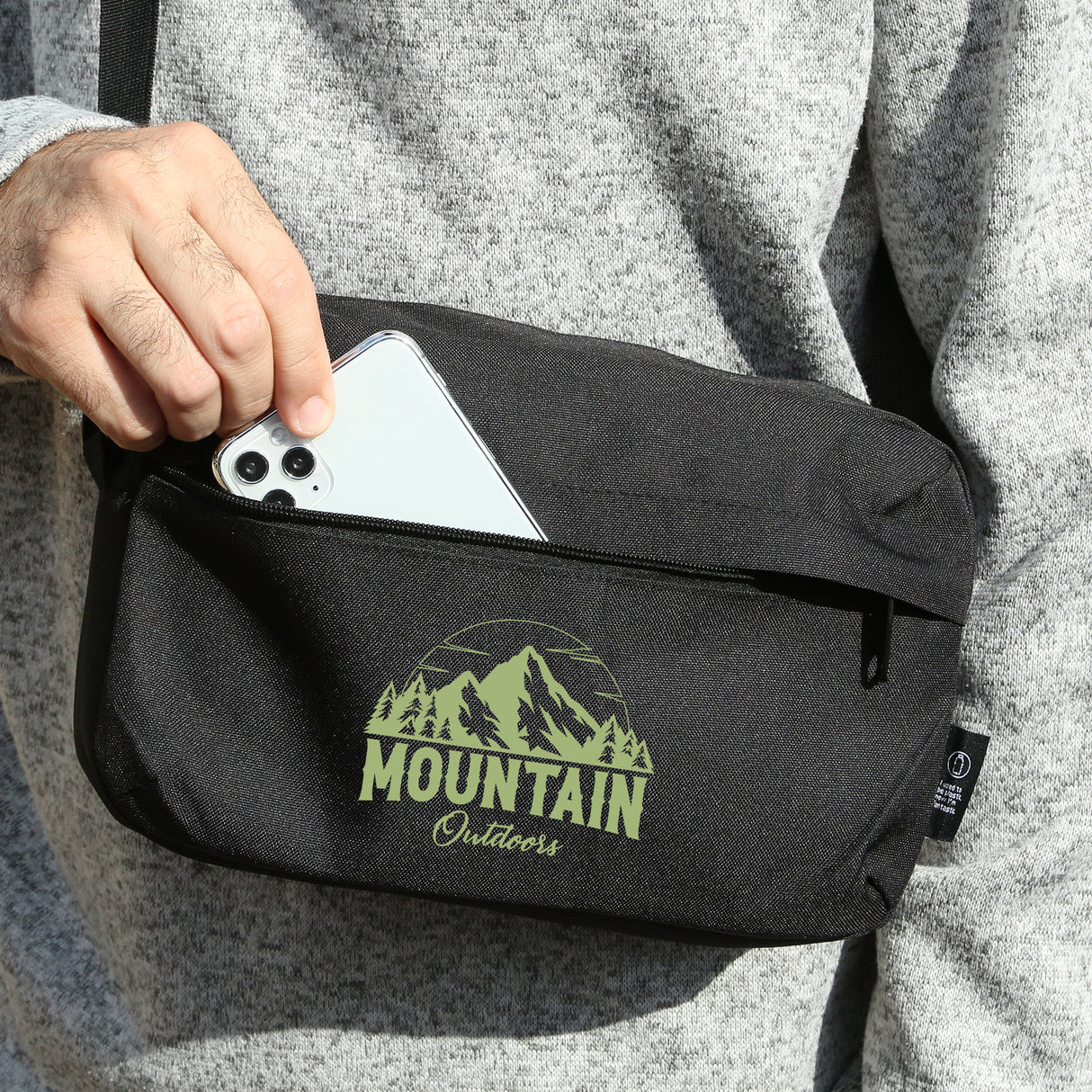 Rideau Recycled Crossbody Bag