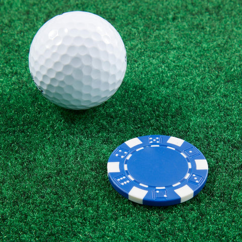Recycled Poker Chip Ball Marker