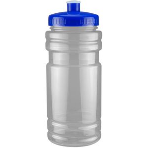 Clear/Blue Lid Blank