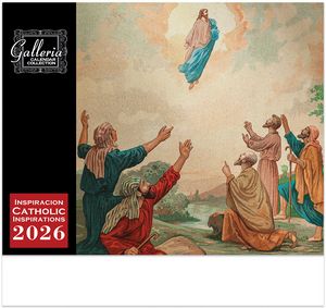 Galleria Wall Calendar 2026 Catholic Inspirations SP/ENG