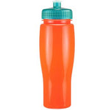 Orange/Translucent Aqua Blue Lid Blank