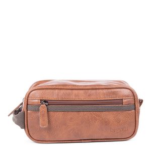 000888 Bugatti Valentino Toiletry Kit - Vegan Leather