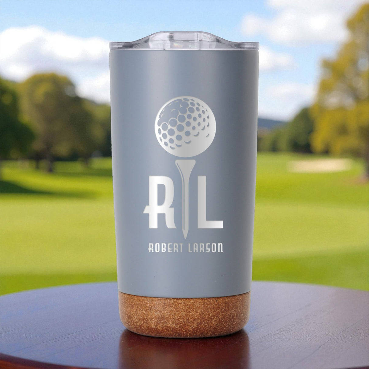 Pod Cork Bottom Stainless Tumbler 18 Oz