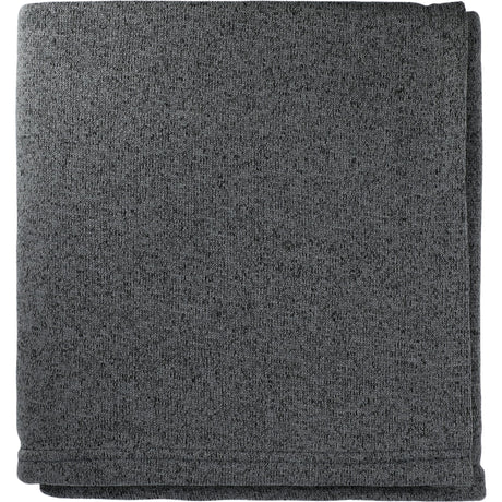 Heathered Fleece Throw Blanket 50'' x 60'' Unfolded