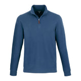 Men's HUDSON Eco Knit Quarter Zip Ribbed Sweater