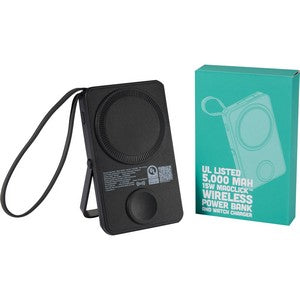 000365 UL Listed MagClickT Power Bank and Watch Charger