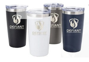 Laser Engraved Adventure Travel Tumbler 20 oz