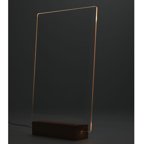 Note Brite Light-Up Acrylic Dry Erase Board