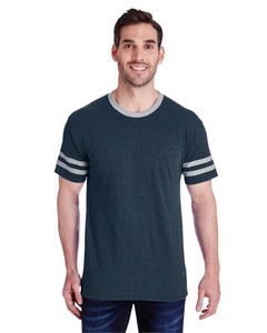 Jerzees Adult TRI-BLEND Varsity Ringer T-Shirt