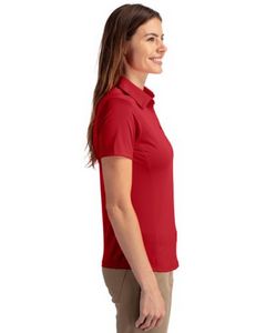 Cutter & Buck Prospect Eco Textured Stretch Recycled Womens Short Sleeve Polo
