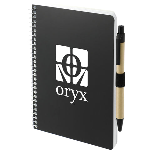 5'' x 7'' FSC® Mix Spiral Notebook with Pen