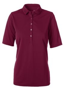 Zorrel® Ladies' Rockhurst Syntrel™ Jacquard Stripe Polo Shirt