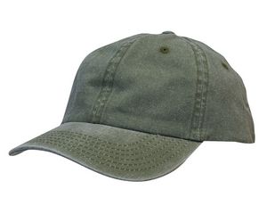 000957 Enzyme Washed Pigment Dyed Cotton Twill Cap