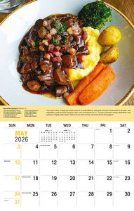 Galleria Wall Calendar 2026 Recipes